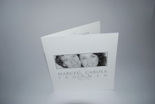 Trouwkaart Marcel & Carola